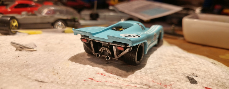 Illustration for article titled Blue Salzburg Porsche 917